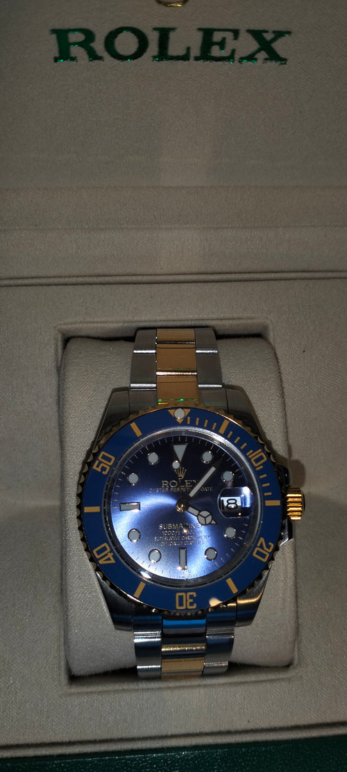 Blue Face Rolex Submariner Date